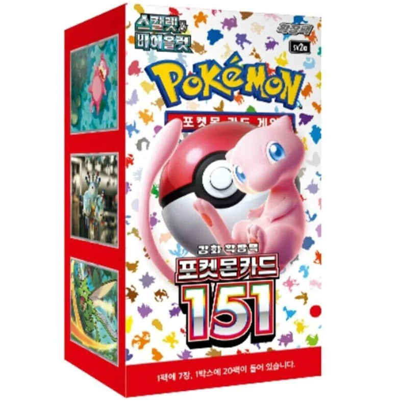 Caja de Sobres de Pokémon 151 en Coreano