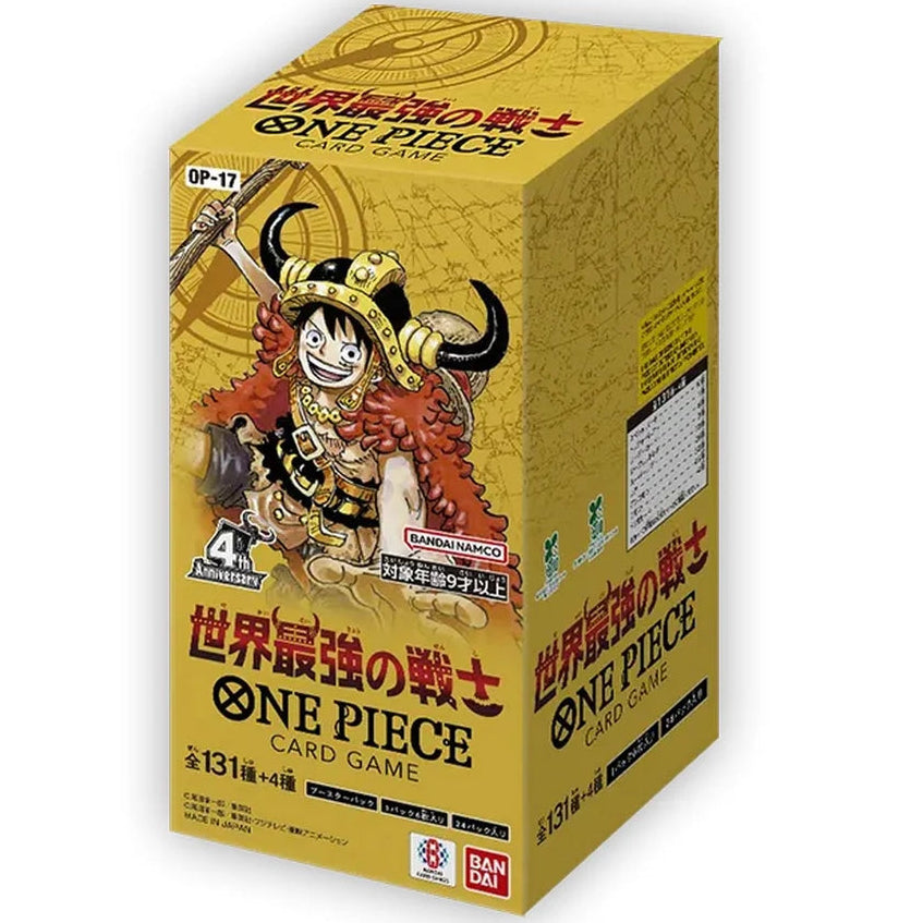 One Piece The World's Strongest Warriors Japanese Booster BOX