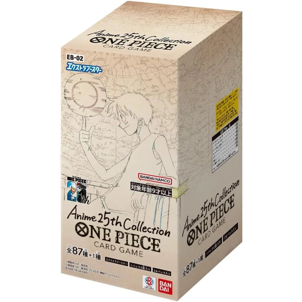 One Piece Anime 25th Collection Japanese Booster BOX