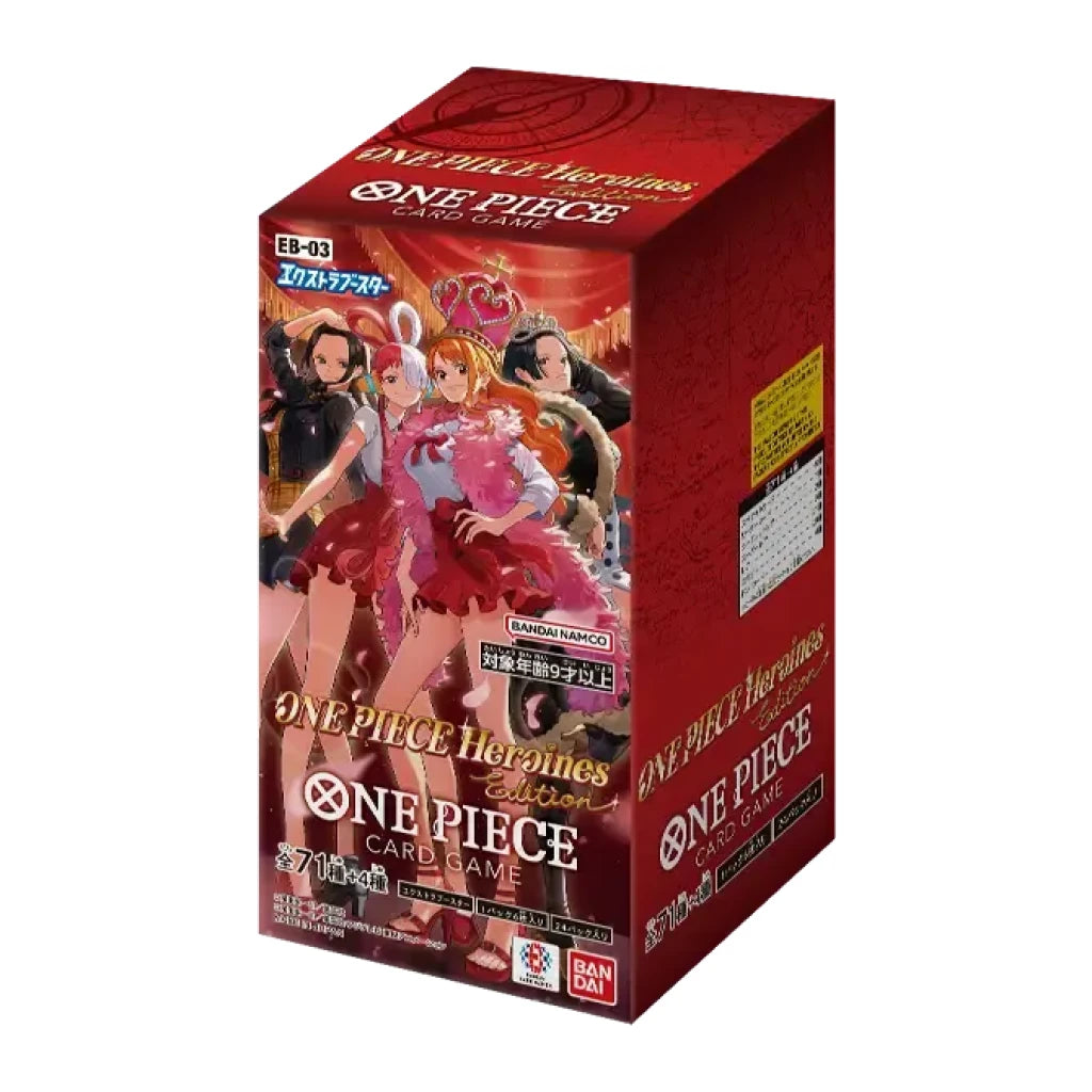 Caja de Sobres de One Piece Heroines Edition en japonés