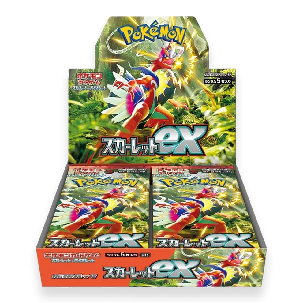 Pokemon Scarlet EX Japanese Booster BOX