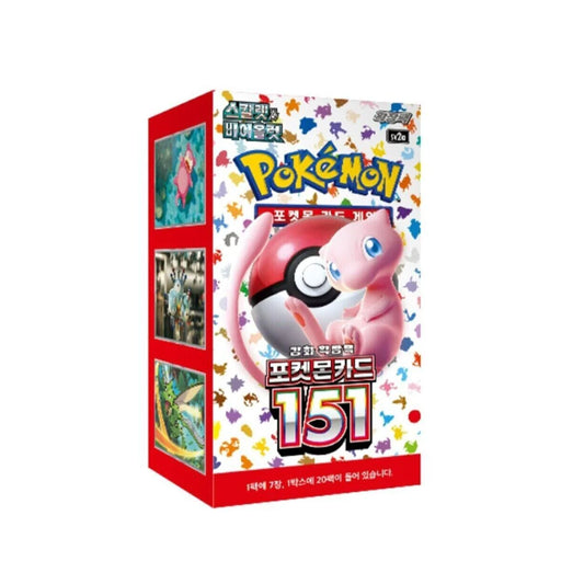 Pokemon 151 Korean Booster BOX