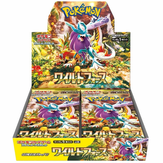 Pokemon Wild Force Japanese Booster BOX