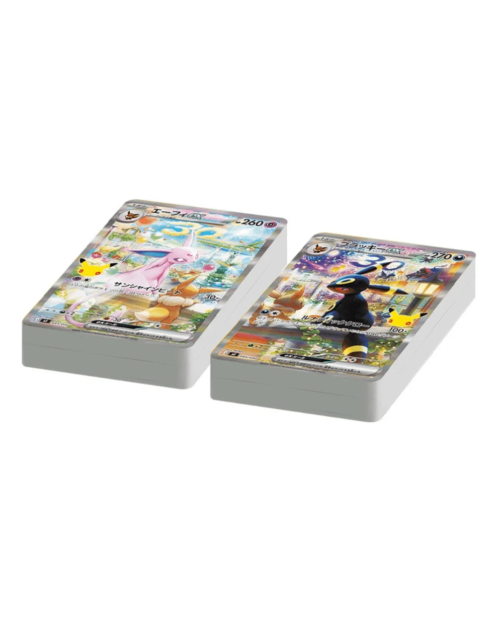 Pokemon 30th Celebration Premium Deck Set Espeon & Umbreon Japanese