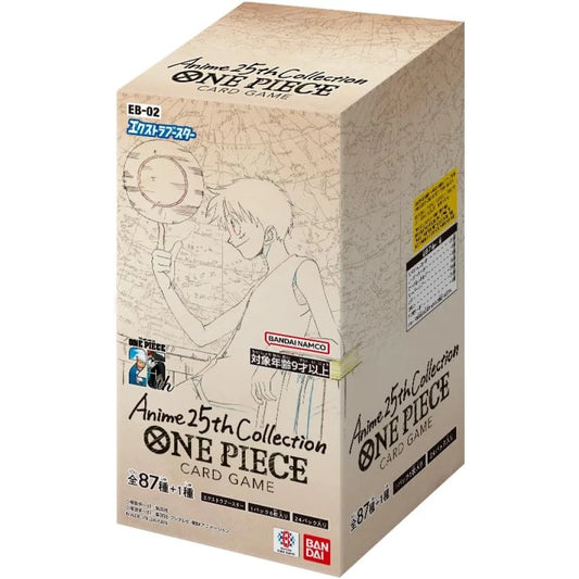 One Piece Anime 25th Collection Japanese Booster BOX