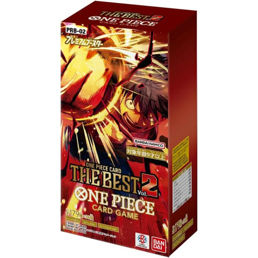 One Piece THE BEST Vol.2 Japanese Booster BOX