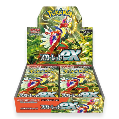 Pokemon Scarlet EX Japanese Booster BOX